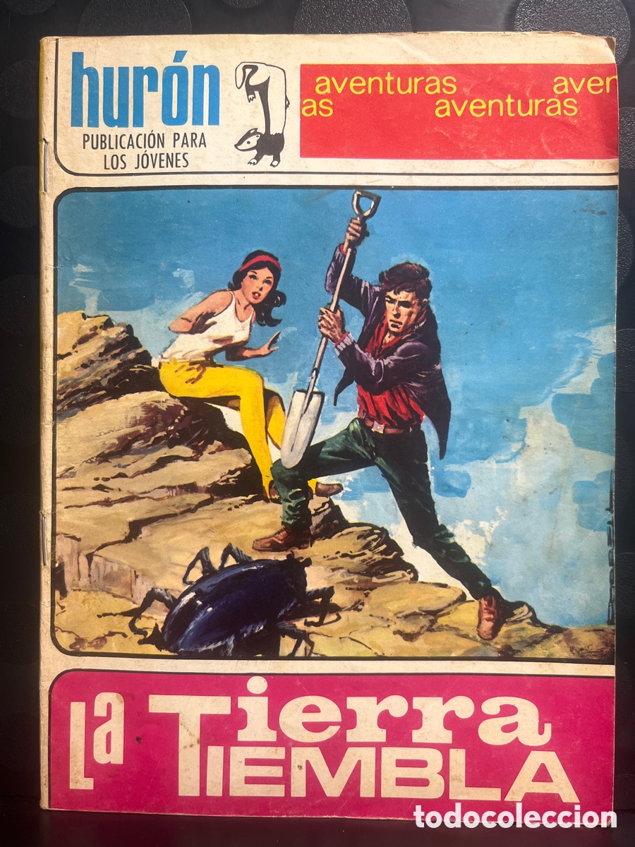 Tebeos: HUR&Oacute;N N.45 LA TIERRA TIEMBLA ( 1967/1969 ) - Foto 1