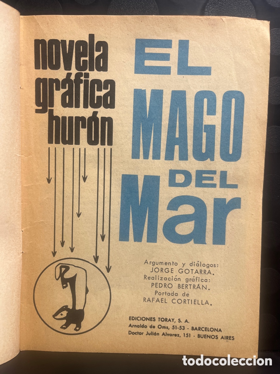 Tebeos: HUR&Oacute;N N.46 EL MAGO DEL MAR ( 1967/1969 ) - Foto 3