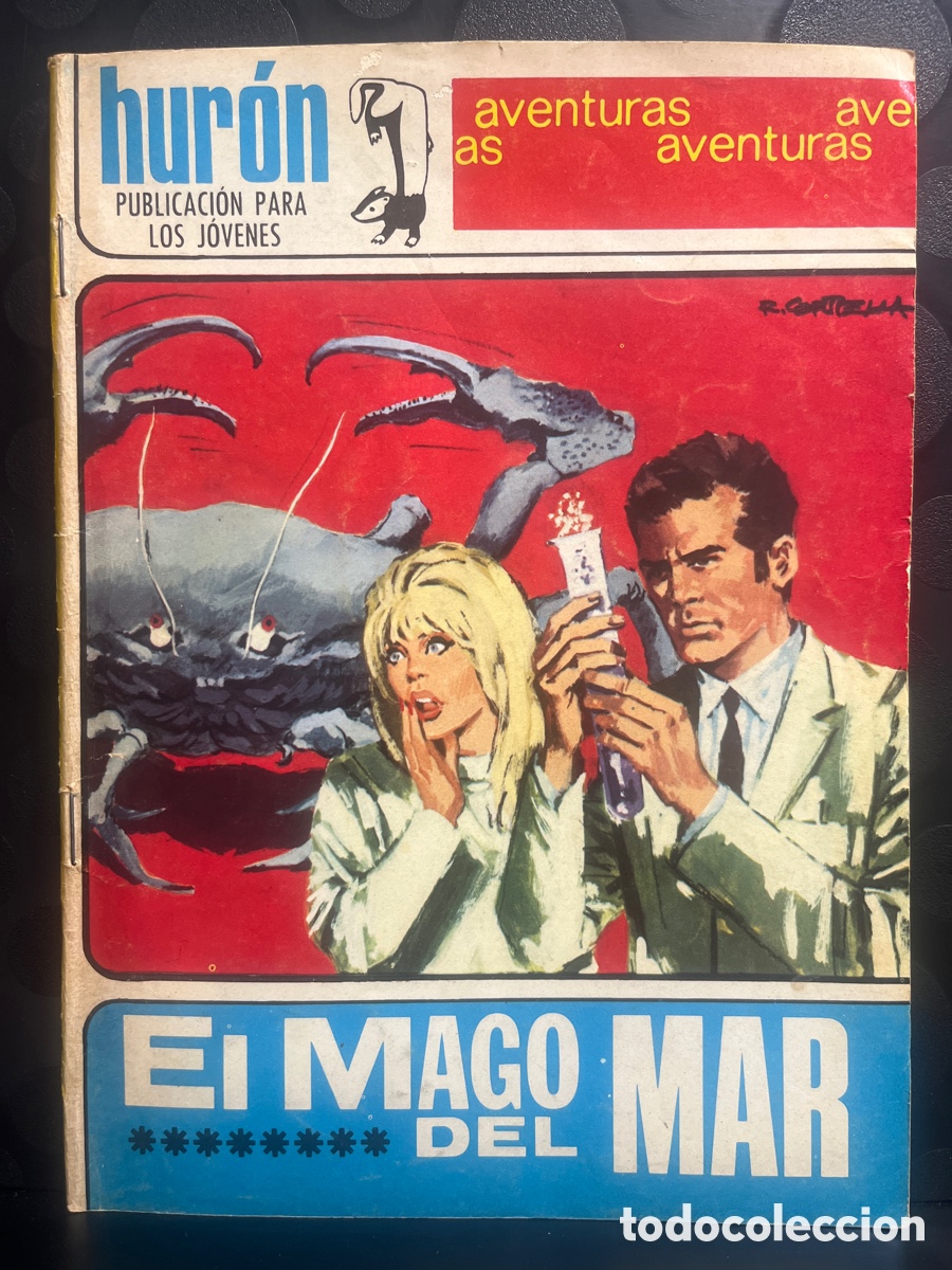 Tebeos: HUR&Oacute;N N.46 EL MAGO DEL MAR ( 1967/1969 ) - Foto 1