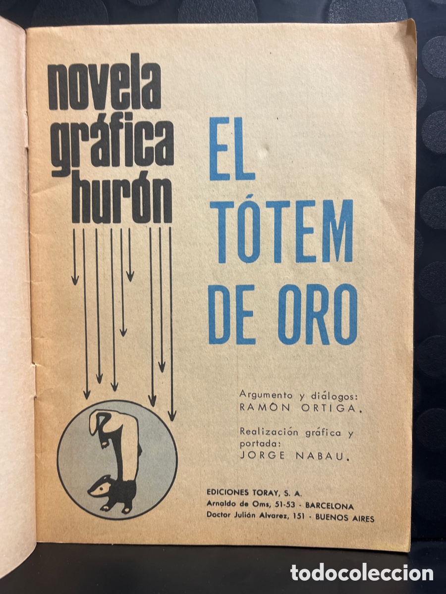 Tebeos: HUR&Oacute;N N.50 EL T&Oacute;TEM DE ORO ( 1967/1969 ) - Foto 3