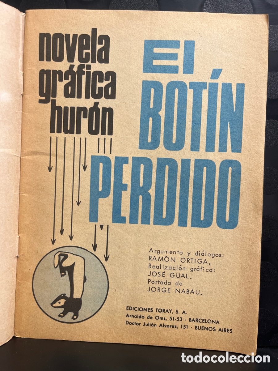 Tebeos: HUR&Oacute;N N.55 EL BOT&Iacute;N PERDIDO ( 1967/1969 ) - Foto 3