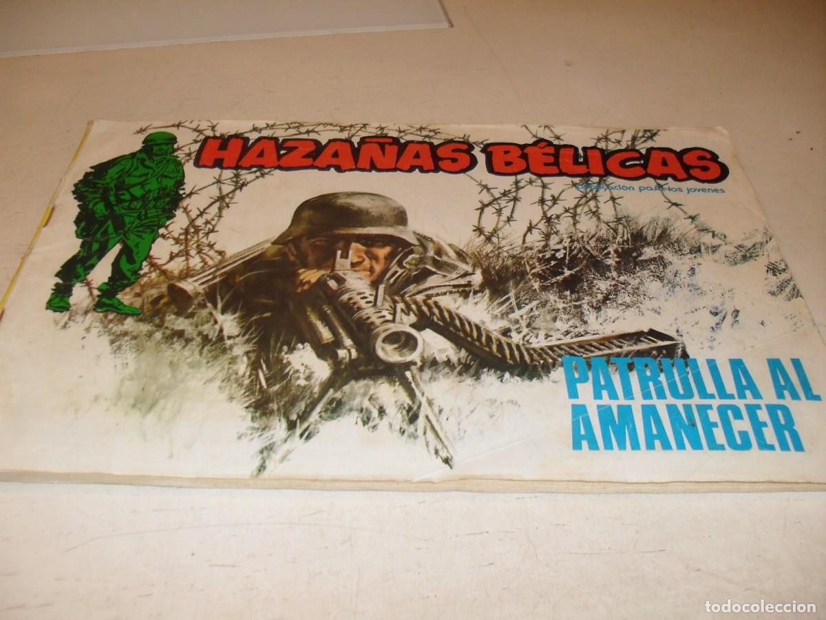 Tebeos: HAZA&Ntilde;AS BELICAS N&ordm; 50,PATRULLA AL AMANECER,DE 187.TORAY/URSUS,1973