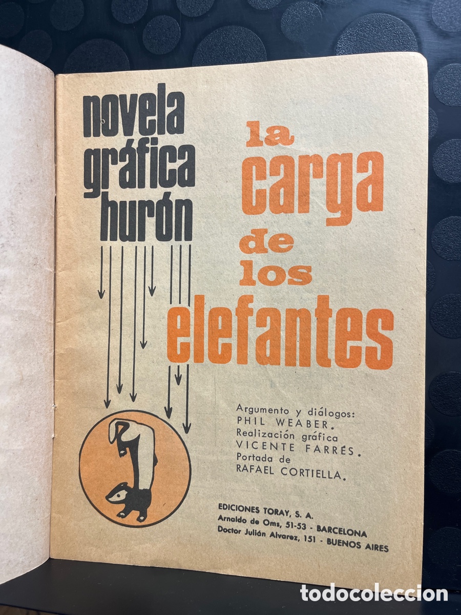 Tebeos: HUR&Oacute;N N.59 LA CARGA DE LOS ELEFANTES ( 1967/1969 ) - Foto 3