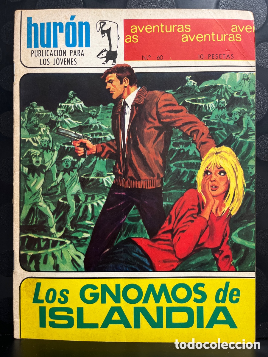 Tebeos: HUR&Oacute;N N.60 LOS GNOMOS DE ISLANDIA ( 1967/1969 )
