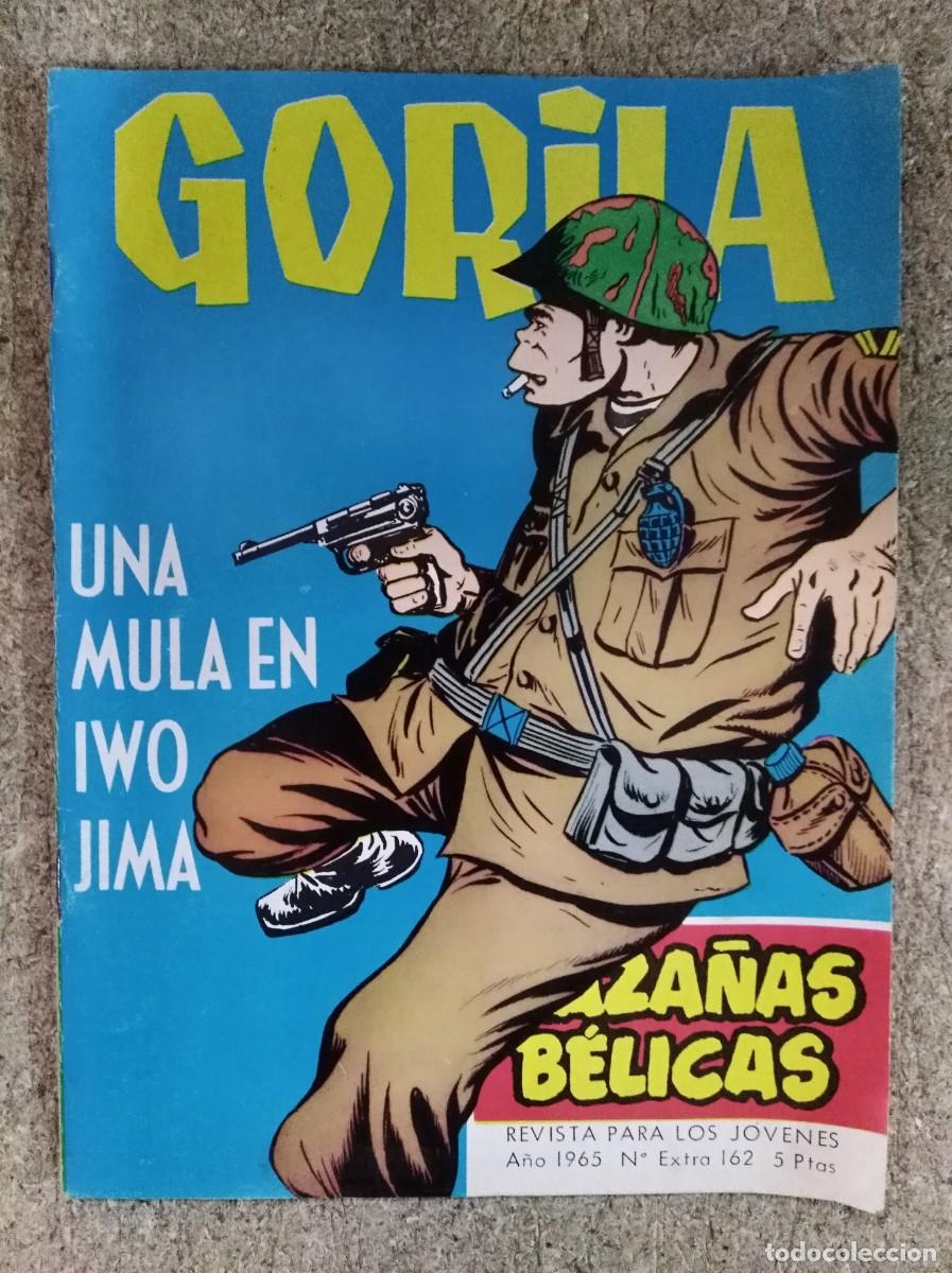 Tebeos: Haza&ntilde;as Belicas 162.Gorila.Una Mula en Iwo Jima.Ediciones Toray