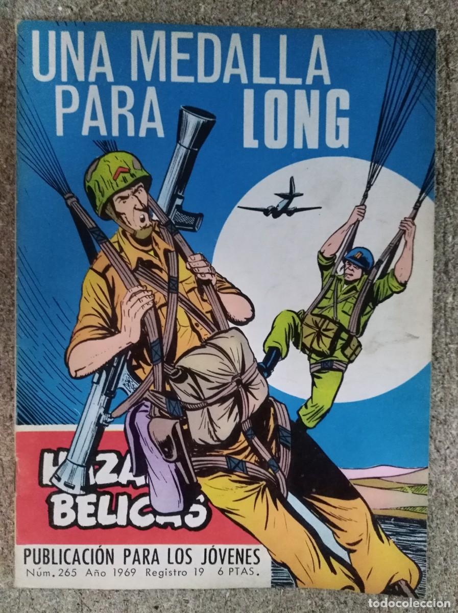 Tebeos: Haza&ntilde;as Belicas 265.Gorila.Una Medalla para Long.Ediciones Toray