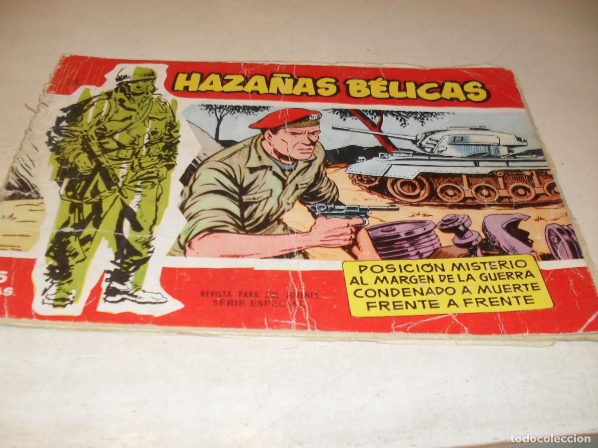 Tebeos: HAZA&Ntilde;AS BELICAS,S.ROJA,N&ordm; 11,POSICION MISTERIO,DE 160.TORAY,1958