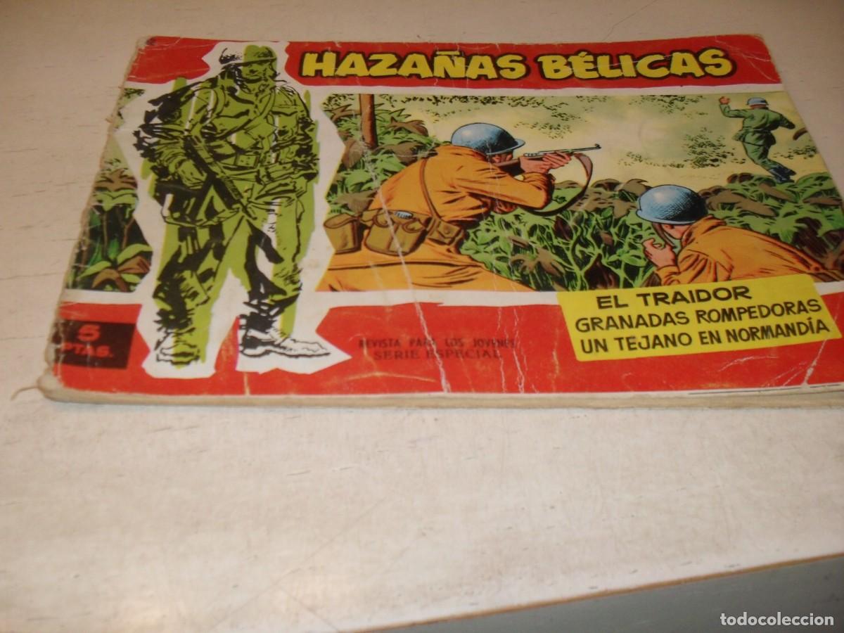 Tebeos: HAZA&Ntilde;AS BELICAS,S.ROJA,N&ordm; 12,EL TRAIDOR,DE 160.TORAY,1958