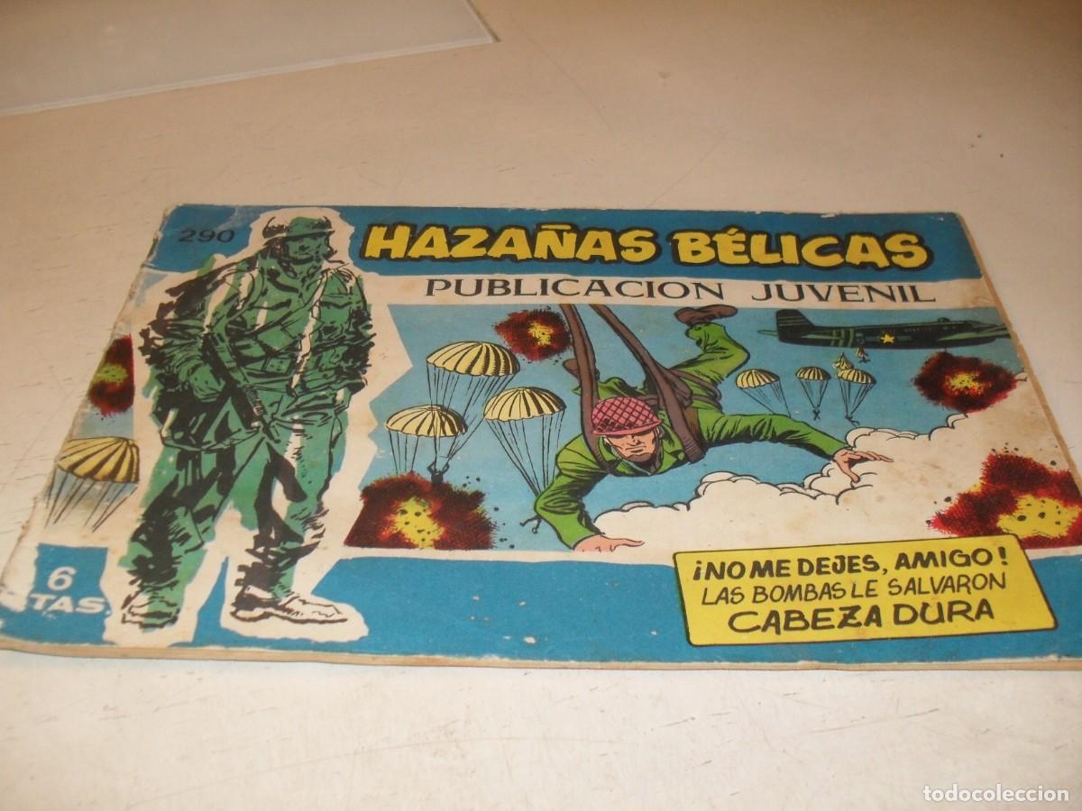 Tebeos: HAZA&Ntilde;AS BELICAS,S.AZUL,N&ordm; 290,NO ME DEJES,AMIGO&iexcl;&iexcl;,DE BOIX,DE 370.TORAY,1957