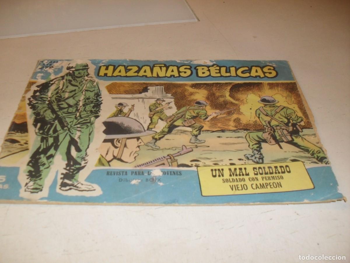 Tebeos: HAZA&Ntilde;AS BELICAS,S.AZUL,N&ordm; 279,EN CONTRAPORTADA FICHA DE VICENTE FARRES,DIBUJANT,DE 370.TORAY,1957