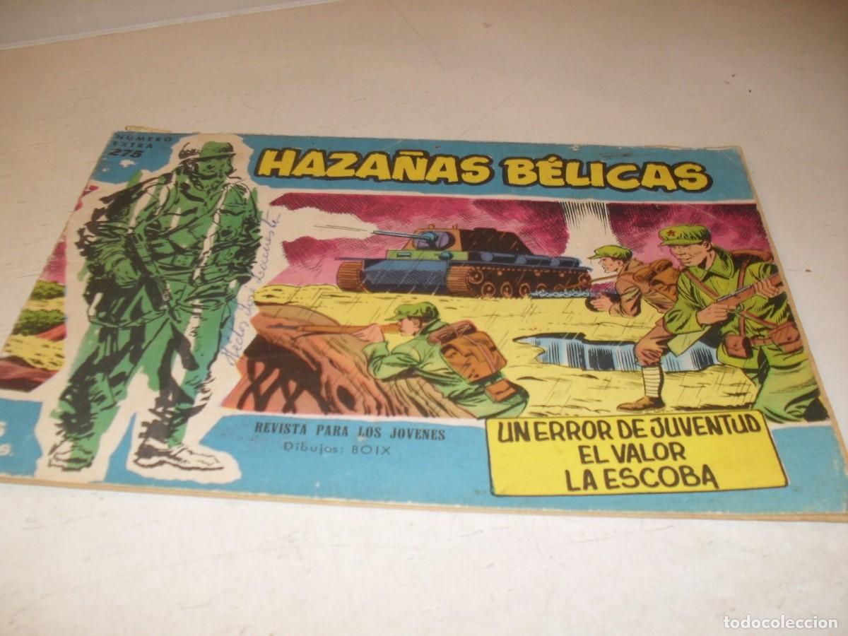 Tebeos: HAZA&Ntilde;AS BELICAS,S.AZUL,N&ordm; 270,EN CONTRAPORTADA FICHA DE SANCHEZ BOIX,DIBUJANT,DE 370.TORAY,1957