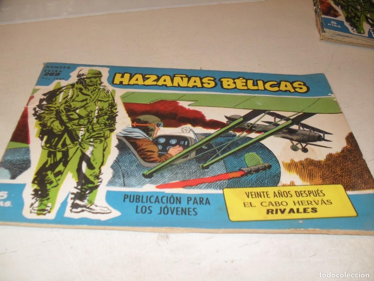 Tebeos: HAZA&Ntilde;AS BELICAS,S.AZUL,N&ordm; 269,VEINTE A&Ntilde;OS DESPUES,DE BOIX,DE 370.TORAY,1957