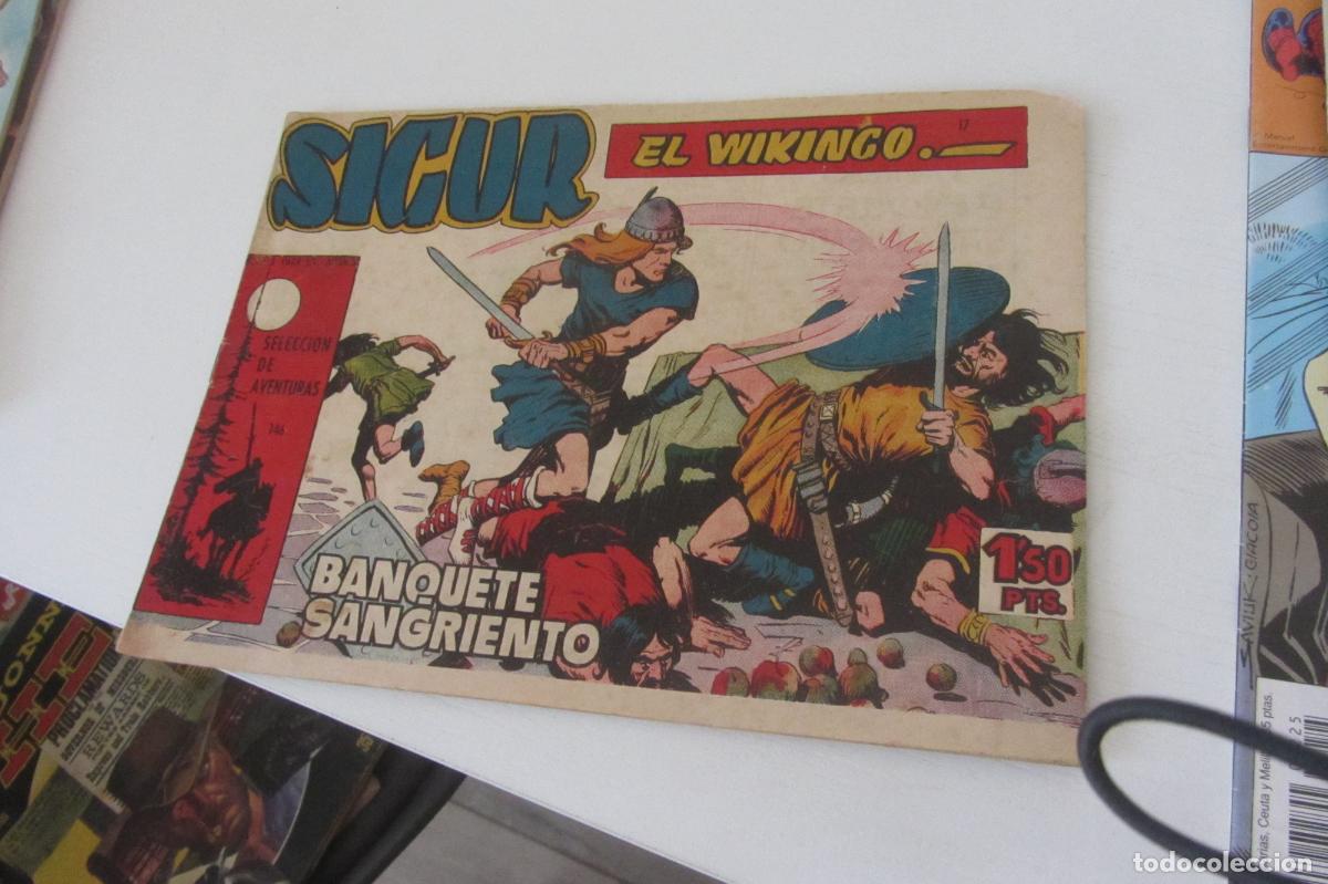 Tebeos: SIGUR EL VIKINGO 17: SELECCION DE AVENTURAS 146 Toray, original ARX173