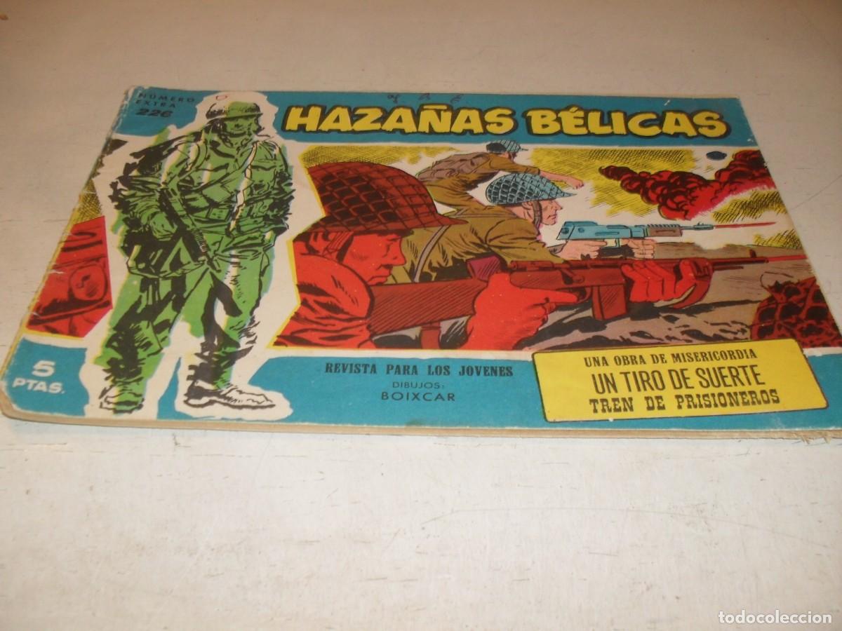 Tebeos: HAZA&Ntilde;AS BELICAS,S.AZUL,N&ordm; 226,UNA OBRA DE MISERICORDIA,DE BOIX,DE 370.TORAY,1957