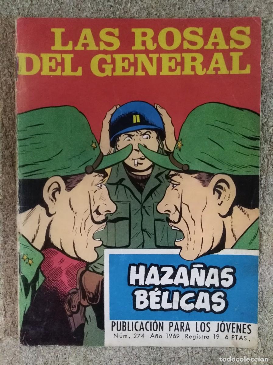 Tebeos: Haza&ntilde;as Belicas 274.Gorila.Las Rosas del General.Ediciones Toray