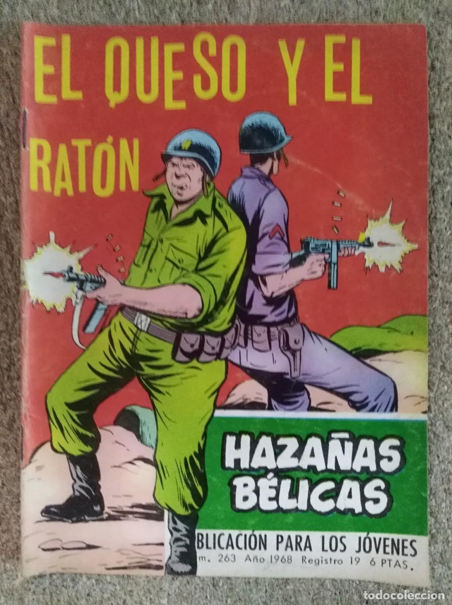 Tebeos: Haza&ntilde;as Belicas 263.Gorila.El queso y el raton.Ediciones Toray