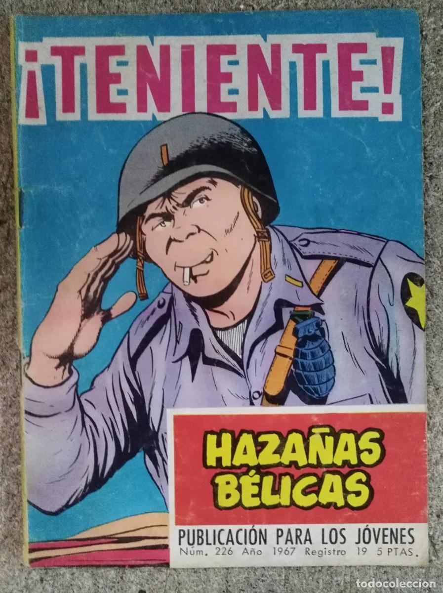 Tebeos: Haza&ntilde;as Belicas 226.Teniente.Ediciones Toray