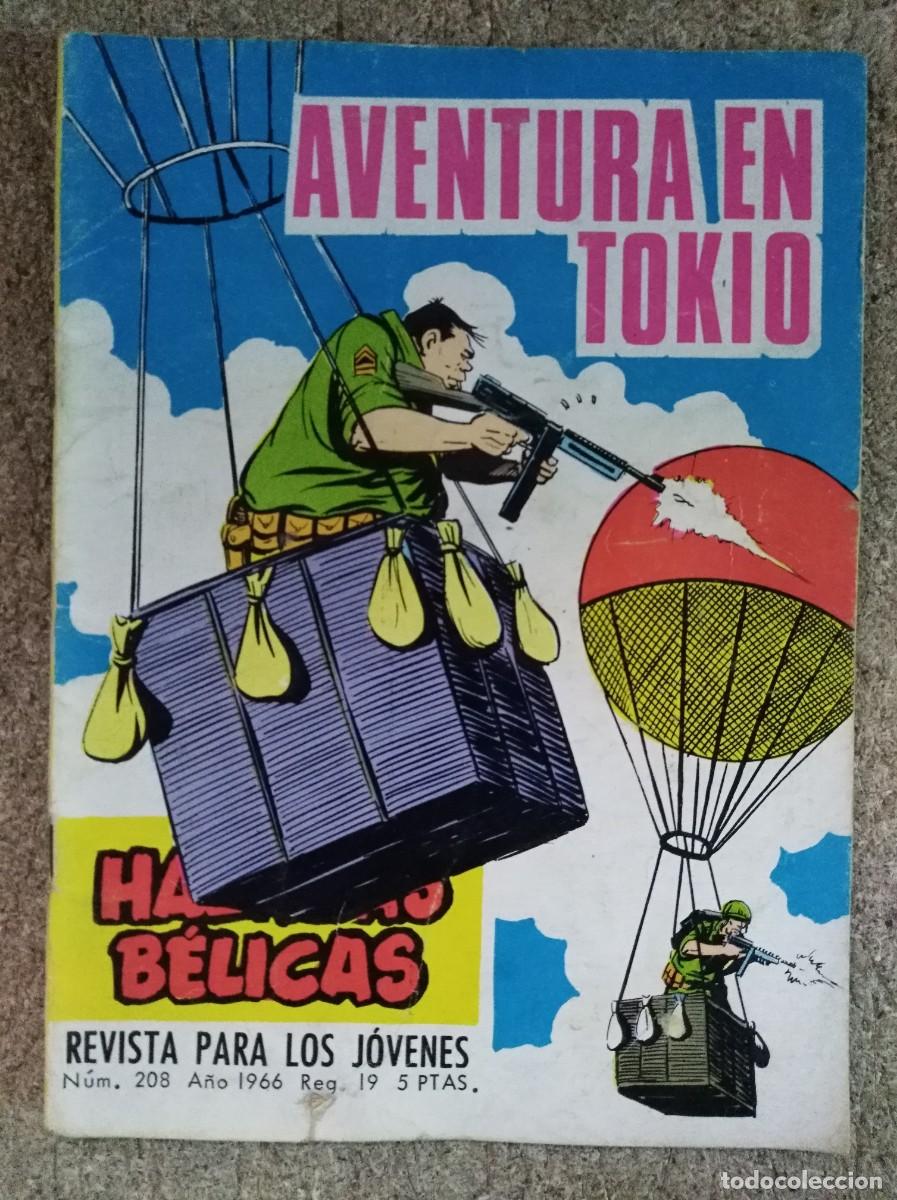Tebeos: Haza&ntilde;as Belicas 208.Aventura en Tokio.Ediciones Toray