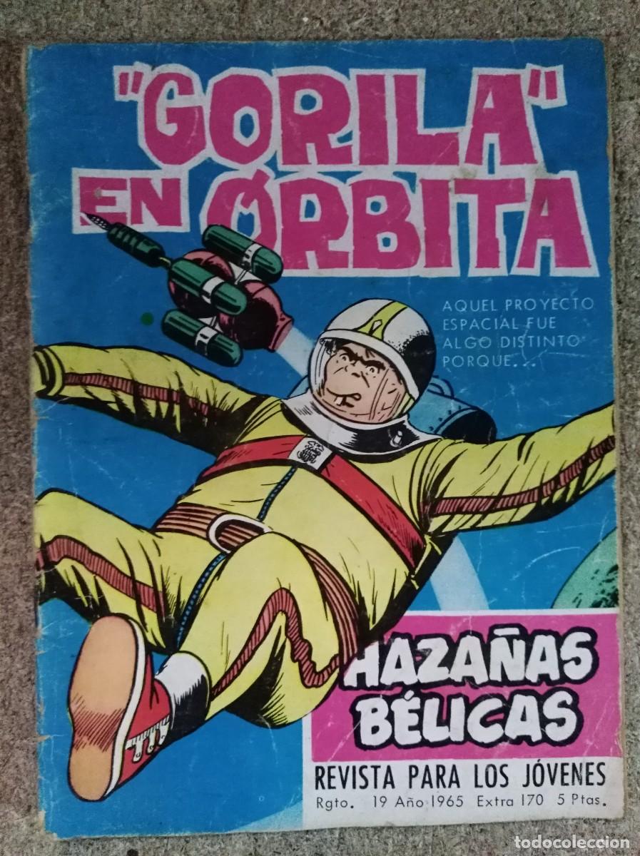 Tebeos: Haza&ntilde;as Belicas Extra 170.Gorila en Orbita.Ediciones Toray