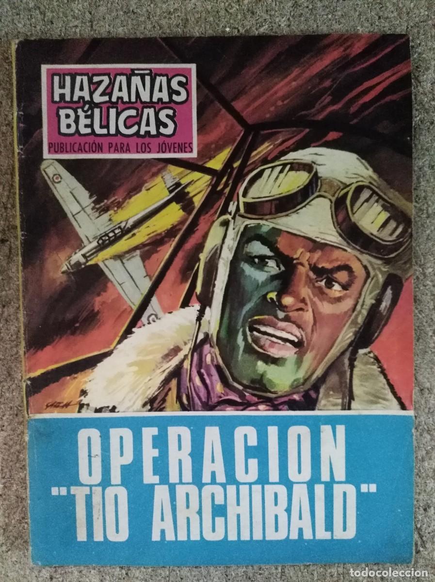 Tebeos: Haza&ntilde;as Belicas 171.Operacion Tio Archibald.Ediciones Toray