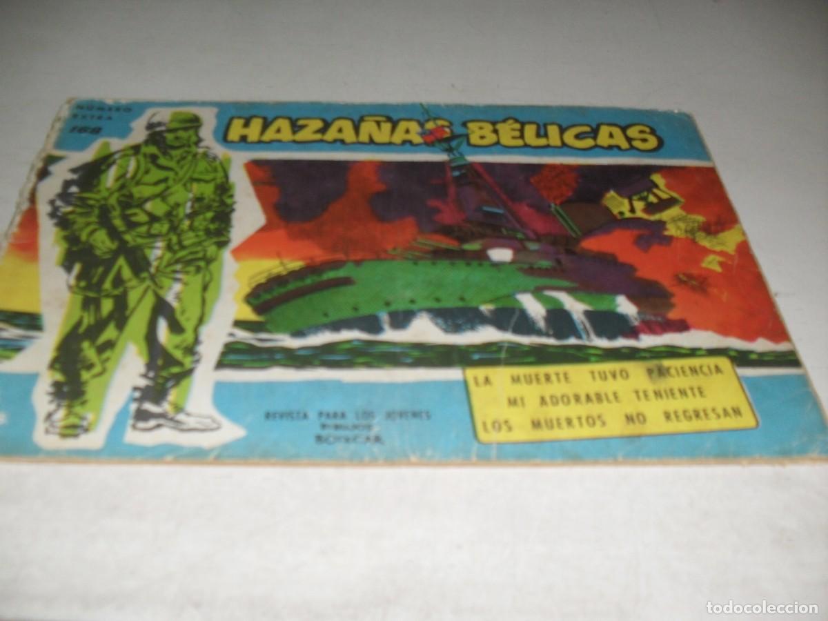 Tebeos: HAZA&Ntilde;AS BELICAS,S.AZUL,N&ordm; 168,CON PUBLICIDAD DE RELATOS DE GUERRA EN CONTRAPORTADA,DE 370.TORAY,1957