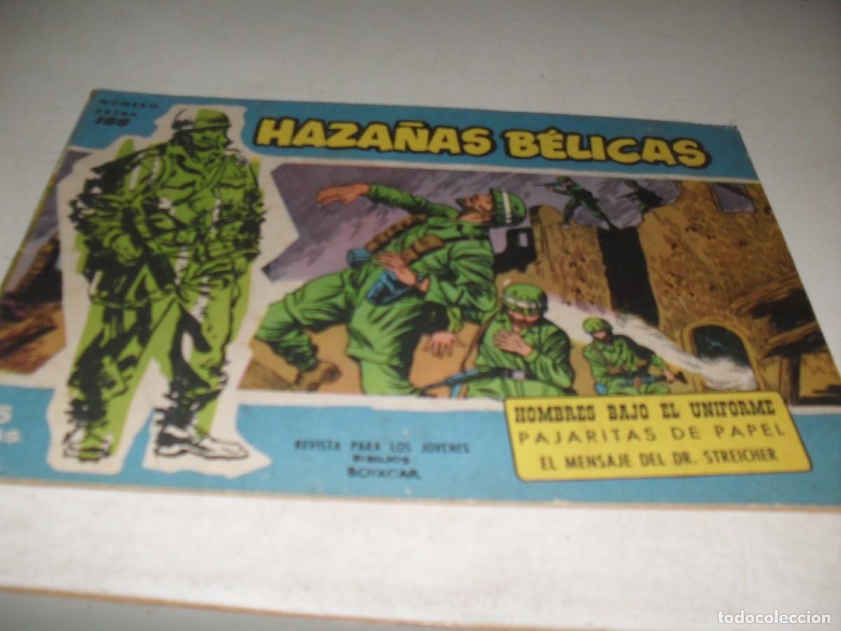 Tebeos: HAZA&Ntilde;AS BELICAS,S.AZUL,N&ordm; 166,CON PUBLICIDAD DE RELATOS DE GUERRA EN CONTRAPORTADA,DE 370.TORAY,1957
