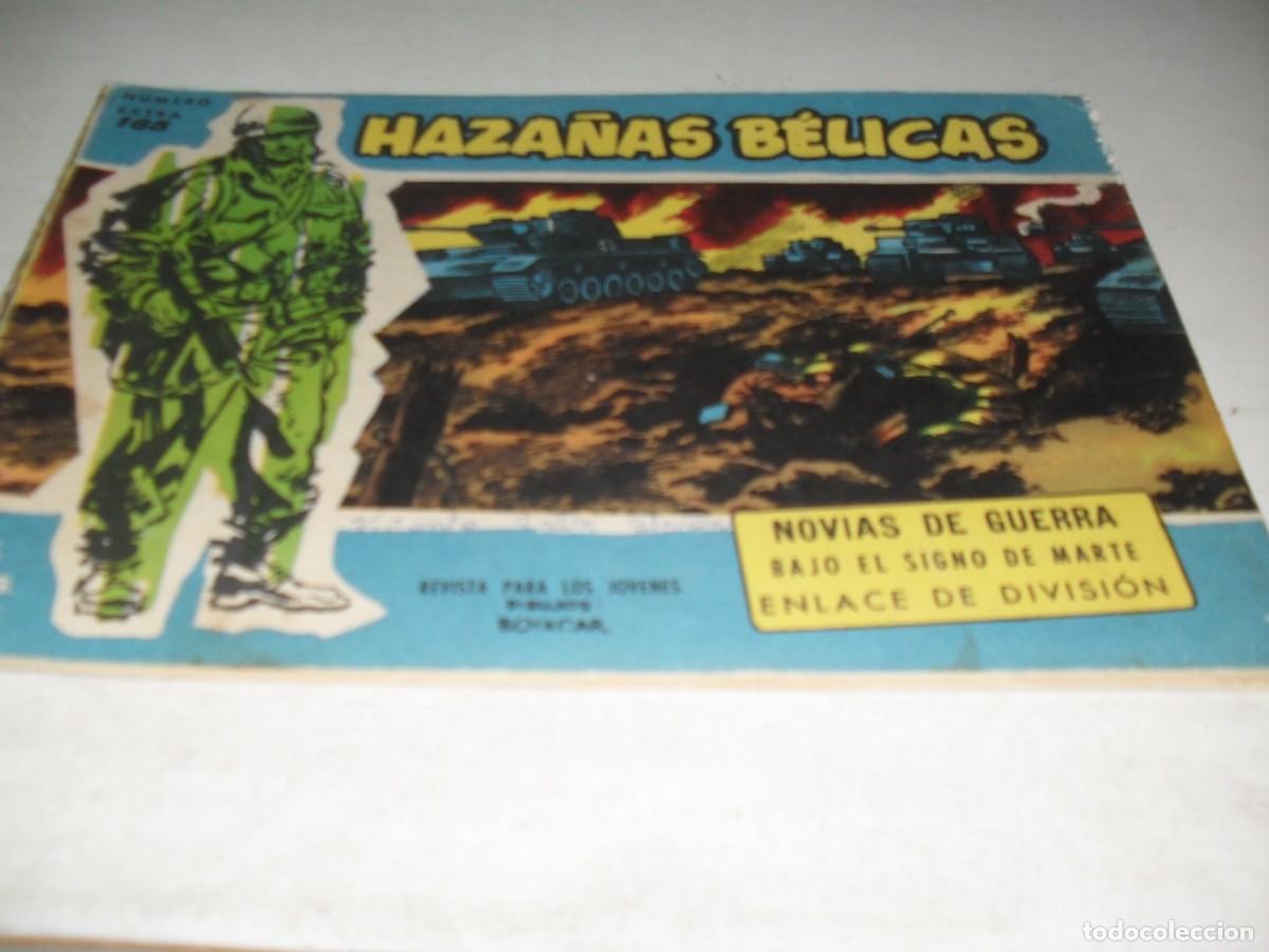 Tebeos: HAZA&Ntilde;AS BELICAS,S.AZUL,N&ordm; 165,CON PUBLICIDAD DE BRIGADA SECRETA EN CONTRAPORTADA,DE 370.TORAY,1957