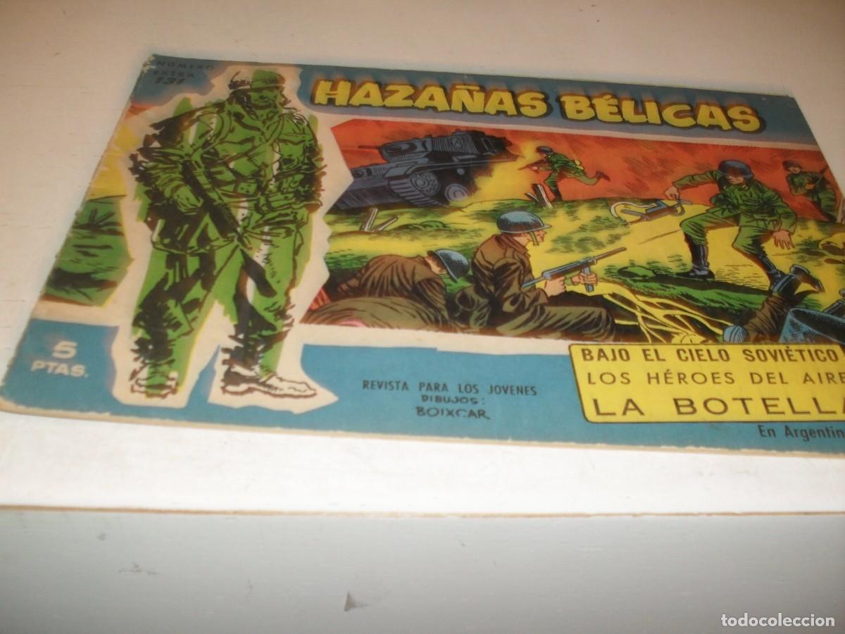 Tebeos: HAZA&Ntilde;AS BELICAS,S.AZUL,N&ordm; 131,BAJO EL CIELO SOVIETICO,DE BOIXCAR,DE 370.TORAY,1957