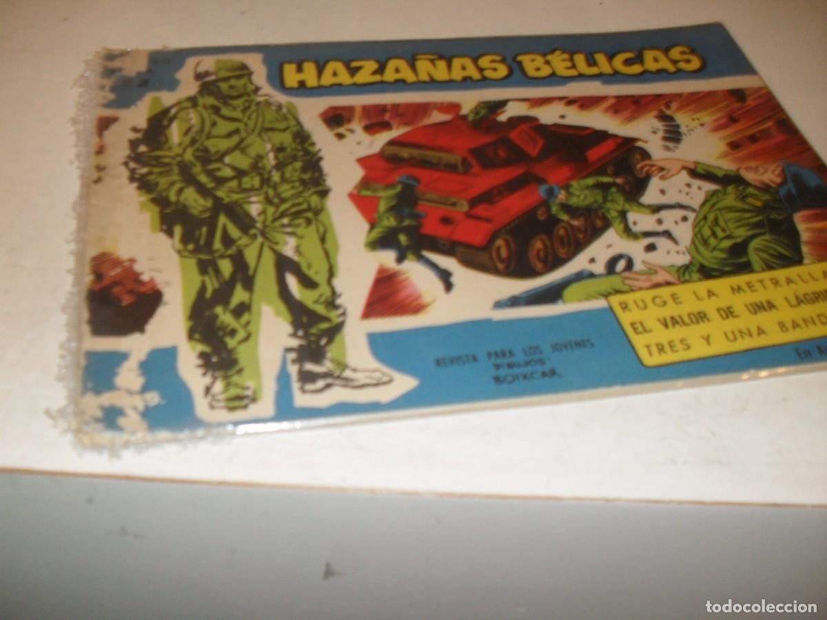 Tebeos: HAZA&Ntilde;AS BELICAS,S.AZUL,N&ordm; 122,RUGE LA METRALLA,Y 2 AVENTURAS MAS,DE 370.TORAY,1957