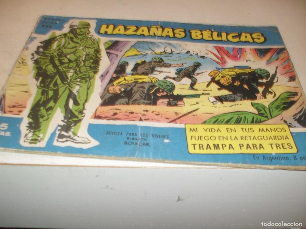 Tebeos: HAZA&Ntilde;AS BELICAS,S.AZUL,N&ordm; 111,MI VIDA EN TUS MANOS,Y 2 AVENTURAS MAS,DE 370.TORAY,1957