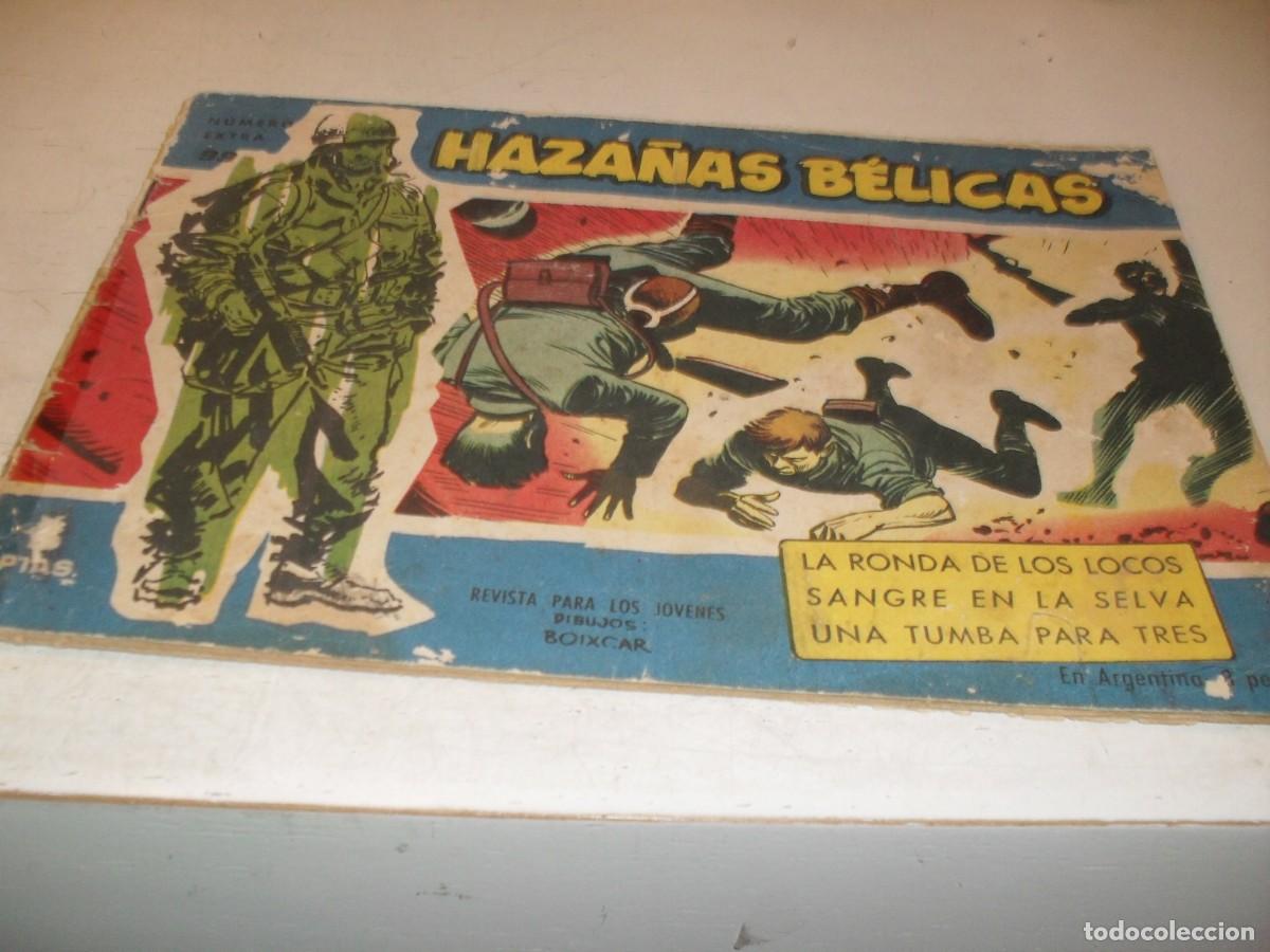 Tebeos: HAZA&Ntilde;AS BELICAS,S.AZUL,N&ordm; 99,LA RONDA DE LOS LOCOS,Y 2 AVENTURAS MAS,DE 370.TORAY,1957