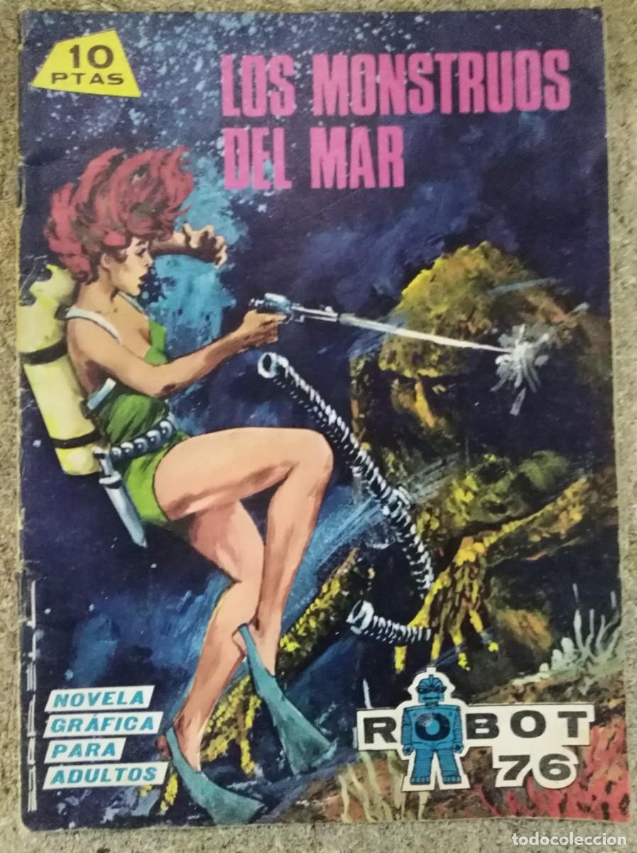 Tebeos: Robot 76.num.15.Los Monstruos del Mar.Ediciones Toray