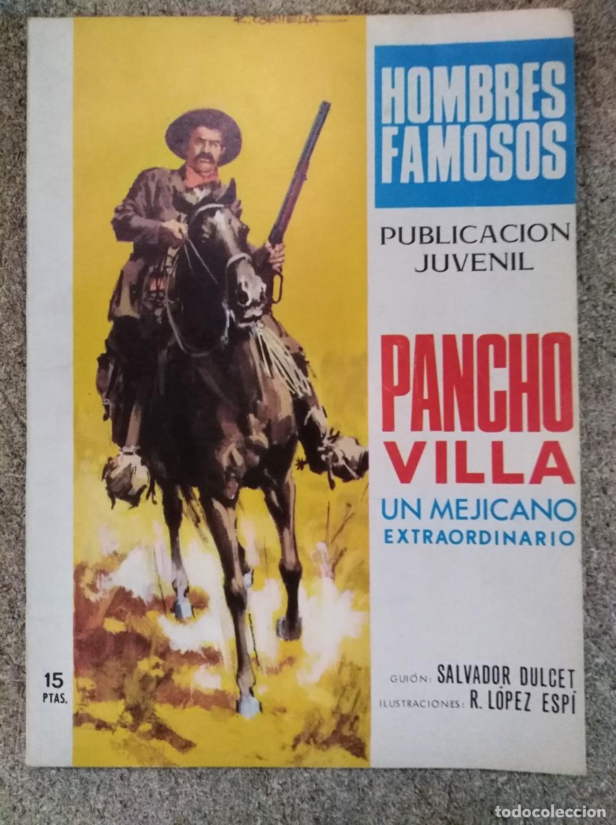 Tebeos: Hombre Famosos 10.Pancho Villa.Ediciones Toray