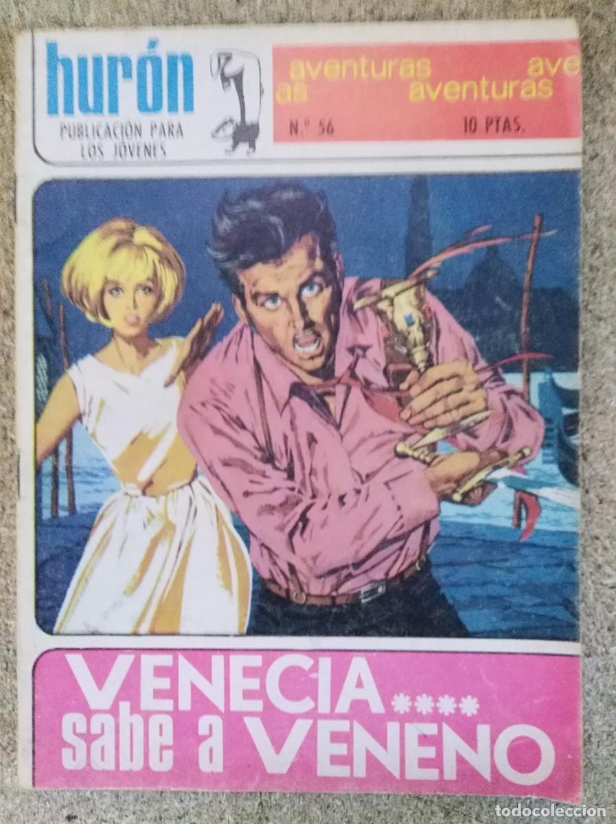 Tebeos: Huron 56.Venecia sabe a Veneno.Ediciones Toray - Foto 1
