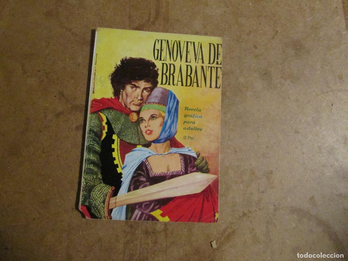 Tebeos: Novelas gr&aacute;ficas cl&aacute;sicas n&ordm; 16, Genoveva de Brabante, toray 1960