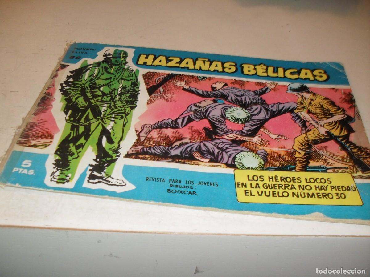 Tebeos: HAZA&Ntilde;AS BELICAS,S.AZUL,N&ordm; 86,LOS HEROES LOCOS,Y 2 AVENTURAS MAS,DE 370.TORAY,1957