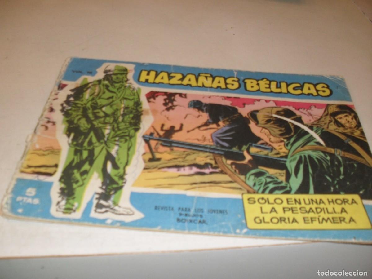 Tebeos: HAZA&Ntilde;AS BELICAS,S.AZUL,N&ordm; 76,SOLO EN UNA HORA,Y 2 AVENTURAS MAS,DE 370.TORAY,1957