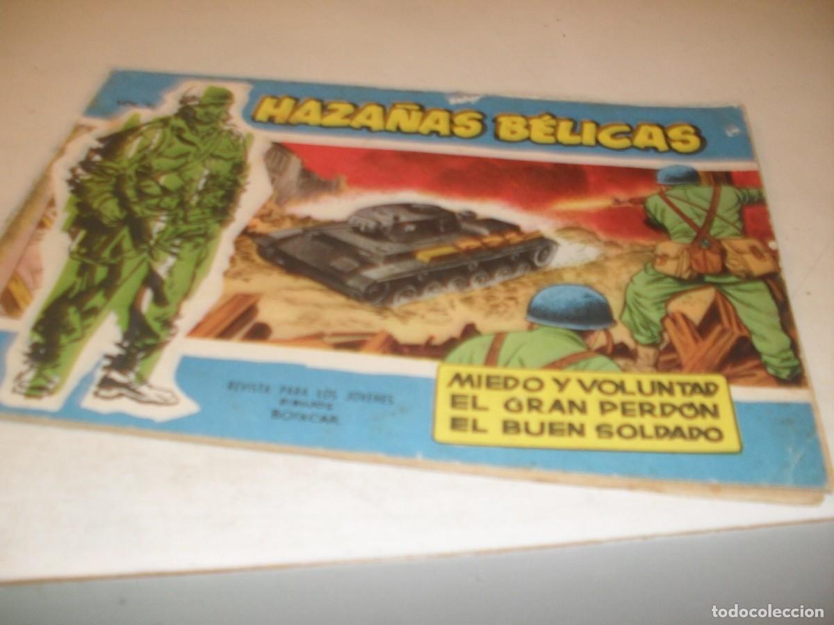 Tebeos: HAZA&Ntilde;AS BELICAS,S.AZUL,N&ordm;71,MIEDO Y VOLUNTAD,Y 2 AVENTURAS MAS,DE 370.TORAY,1957