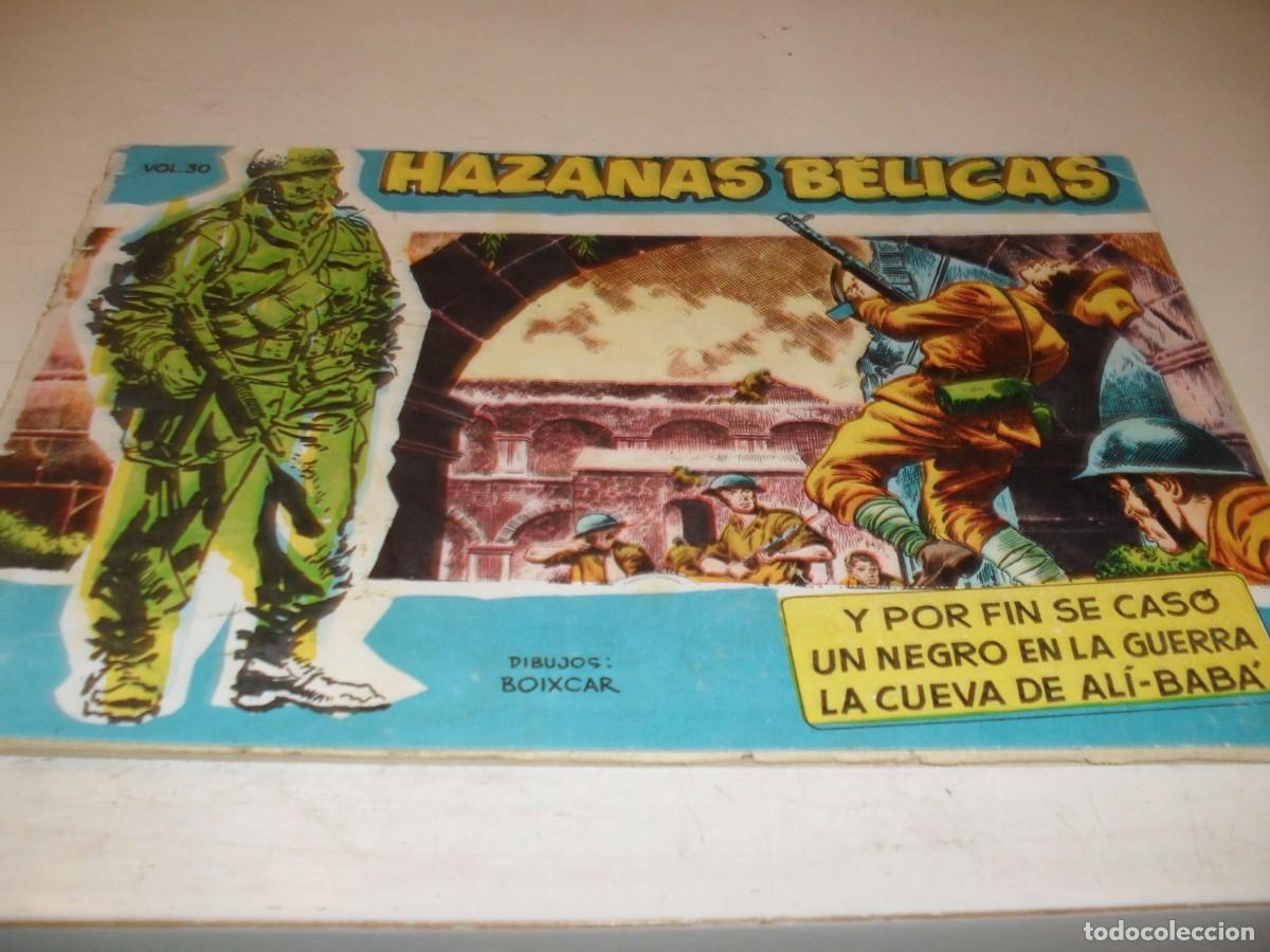 Tebeos: HAZA&Ntilde;AS BELICAS,S.AZUL,N&ordm; 30,Y POR FIN SE CASO,DE BOIXCAR,DE 370.TORAY,1957