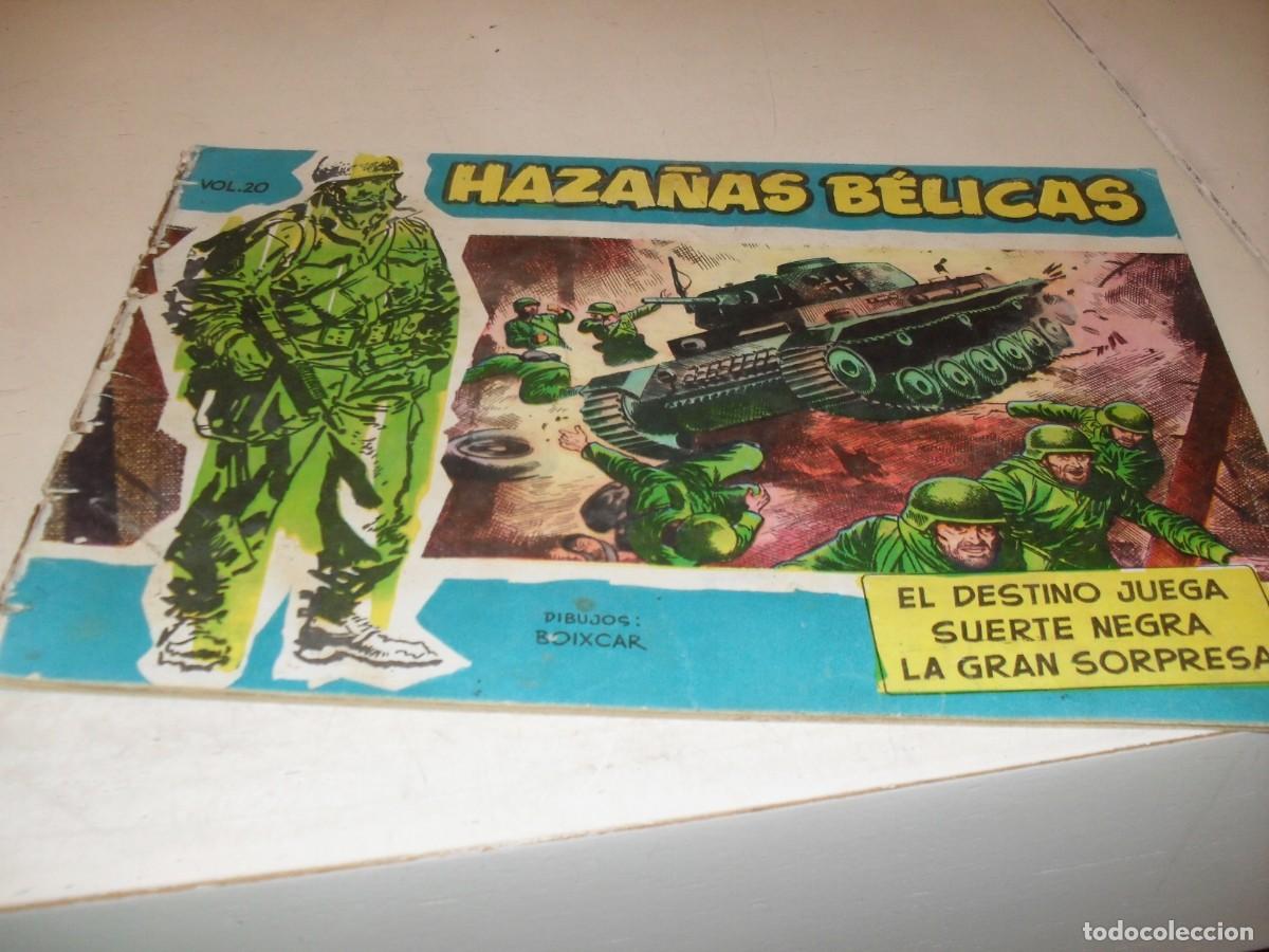 Tebeos: HAZA&Ntilde;AS BELICAS,S.AZUL,N&ordm; 20,PRIMEROS N&ordm;.EL DESTINO JUEGA,DE BOIXCAR,DE 370.TORAY,1957