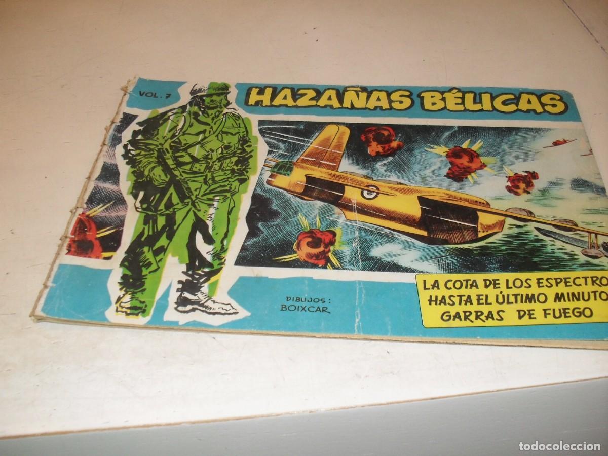 Tebeos: HAZA&Ntilde;AS BELICAS,S.AZUL,N&ordm; 7,PRIMEROS N&ordm;,LA COTA DE LOS ESPECTROS,DE BOIXCAR,DE 370.TORAY,1957