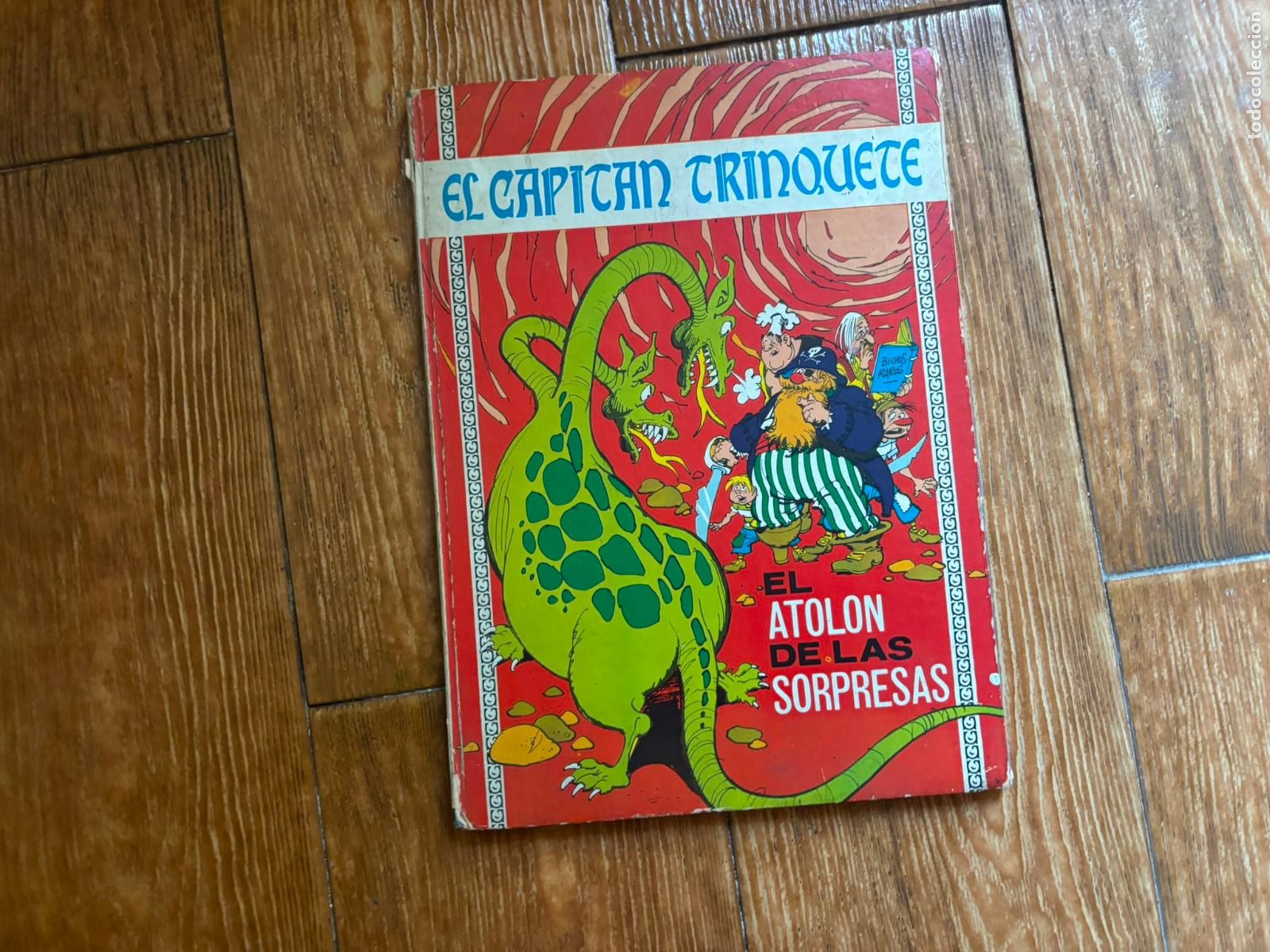 Tebeos: EL CAPITAN TRINQUETE N&ordm; 4 EL ATOLON DE LAS SORPRESAS EDITORIAL TORAY, 1971 TAPA DURA