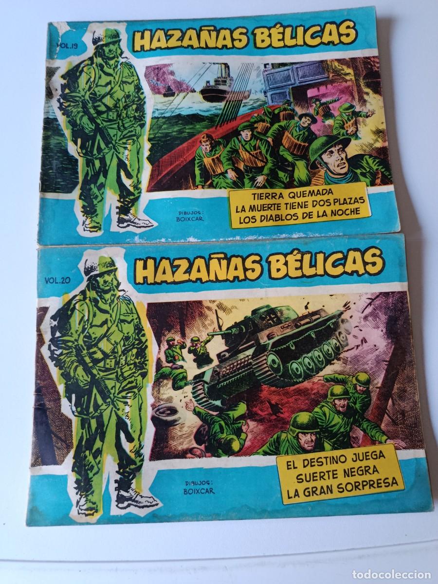 Tebeos: HAZA&Ntilde;AS BELICAS N&ordm; 19 Y 20