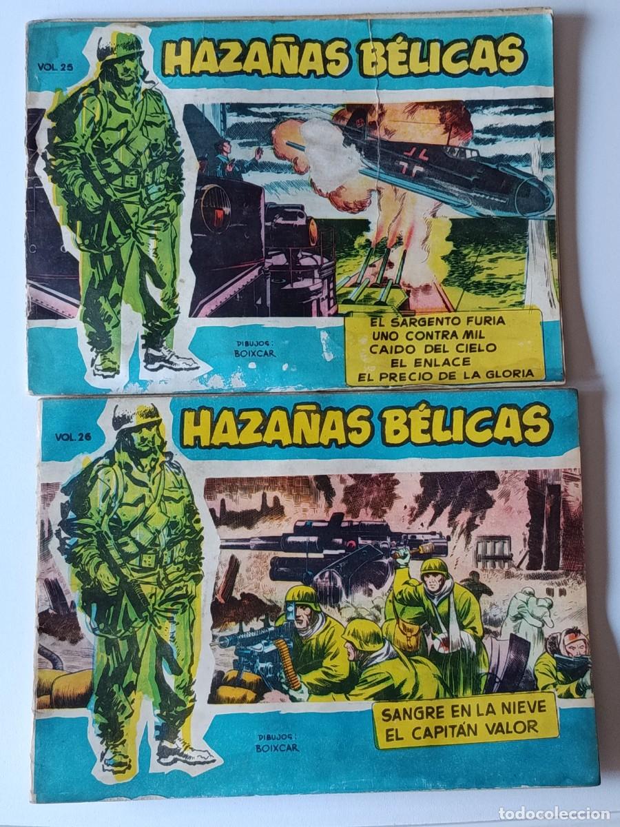 Tebeos: HAZA&Ntilde;AS BELICAS N&ordm; 25 Y 26