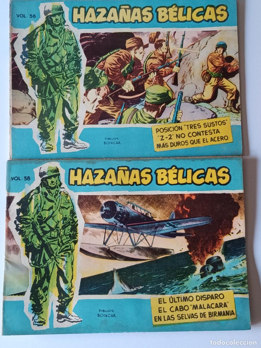 Tebeos: HAZA&Ntilde;AS BELICAS N&ordm; 36 Y 38