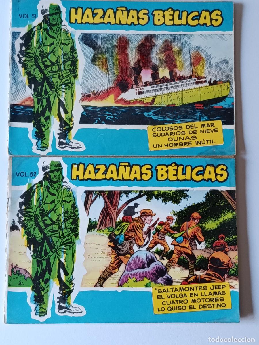 Tebeos: HAZA&Ntilde;AS BELICAS N&ordm; 51 Y 52