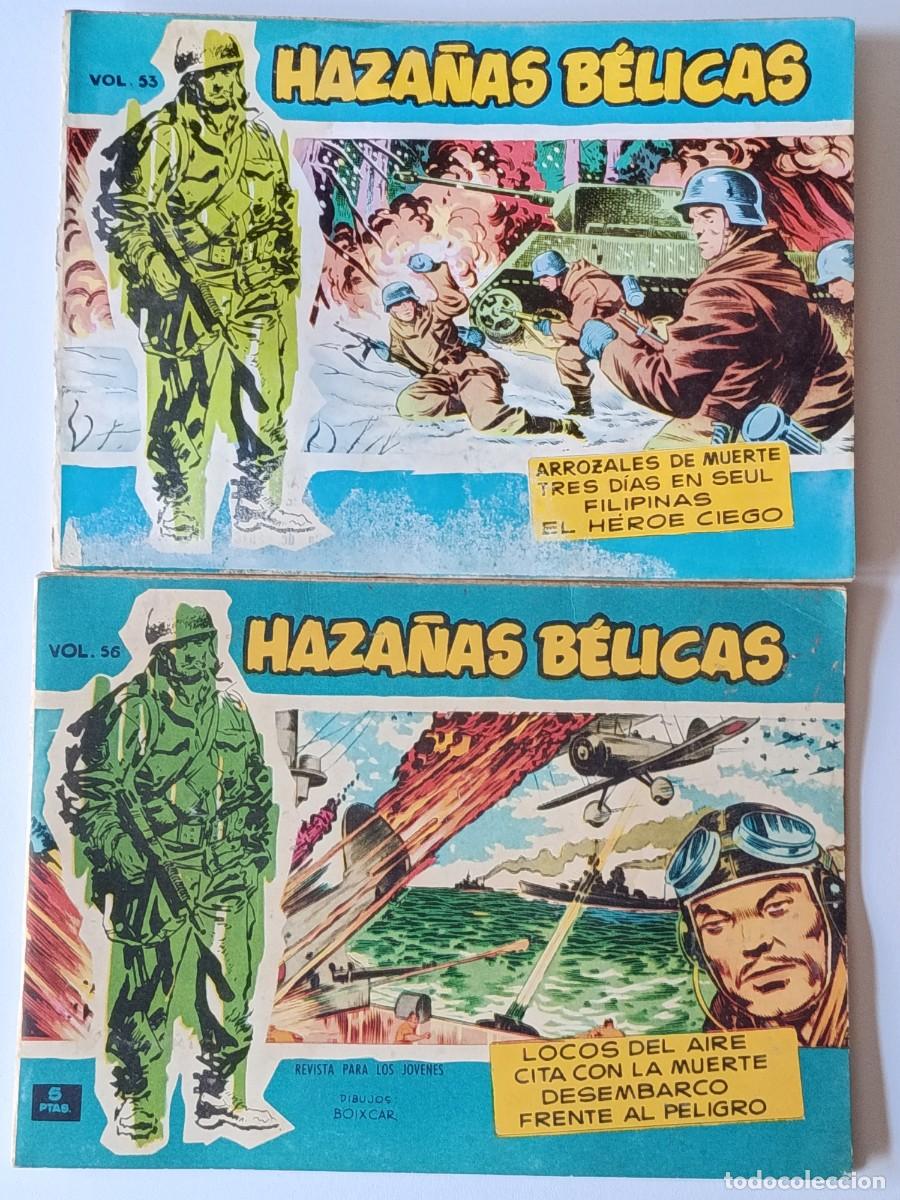 Tebeos: HAZA&Ntilde;AS BELICAS N&ordm; 53 Y 56