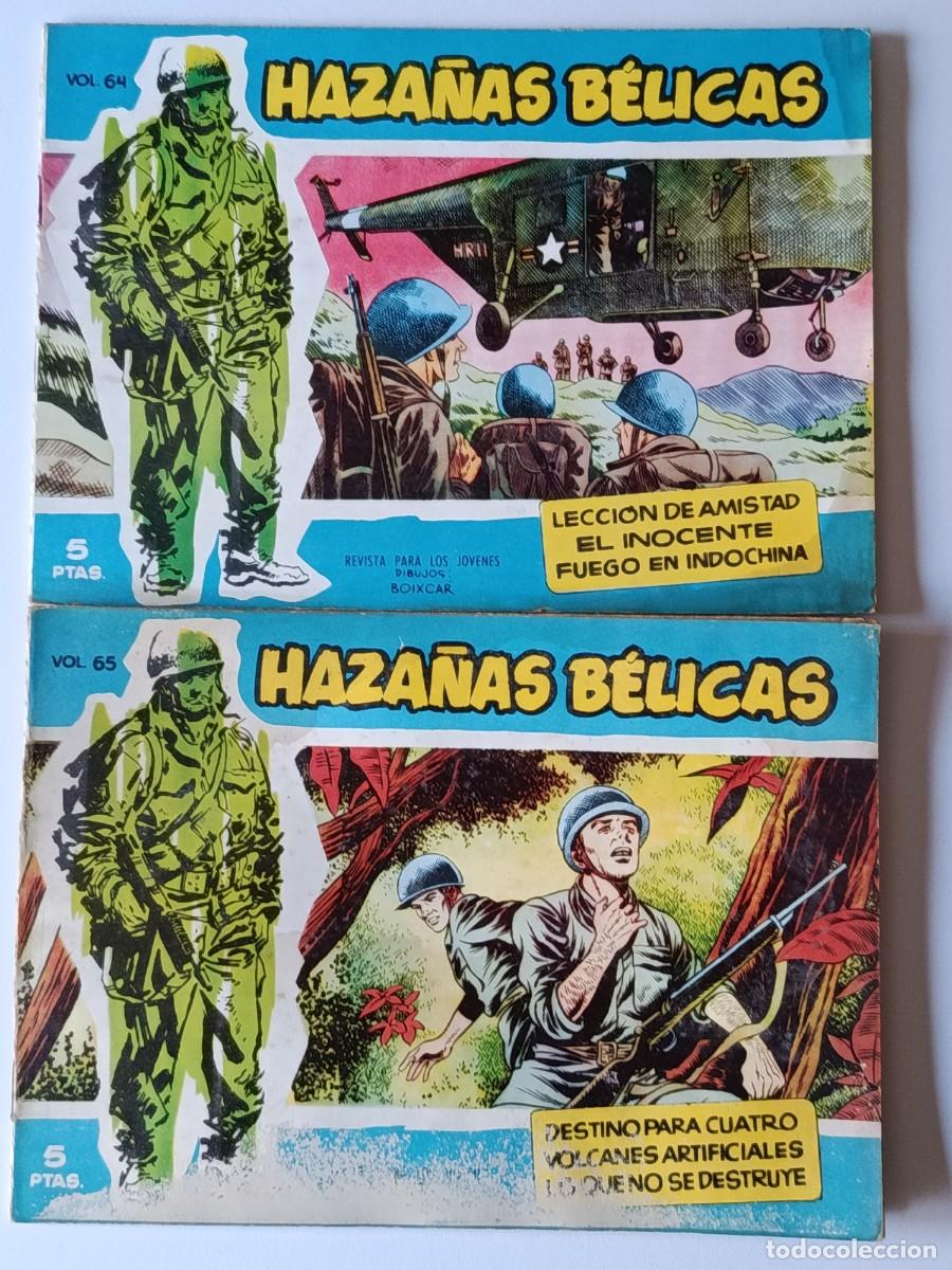 Tebeos: HAZA&Ntilde;AS BELICAS N&ordm; 64 Y 65