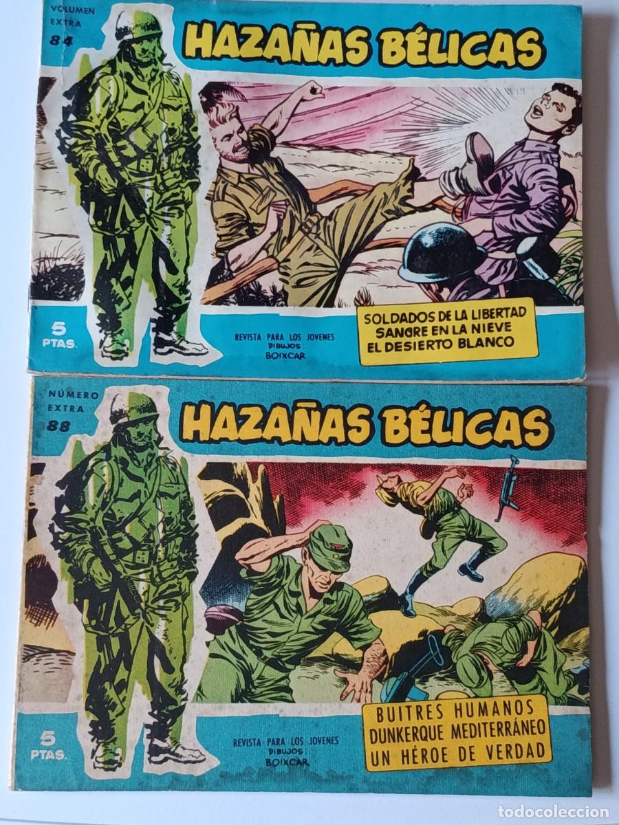 Tebeos: HAZA&Ntilde;AS BELICAS N&ordm; 84 Y 88