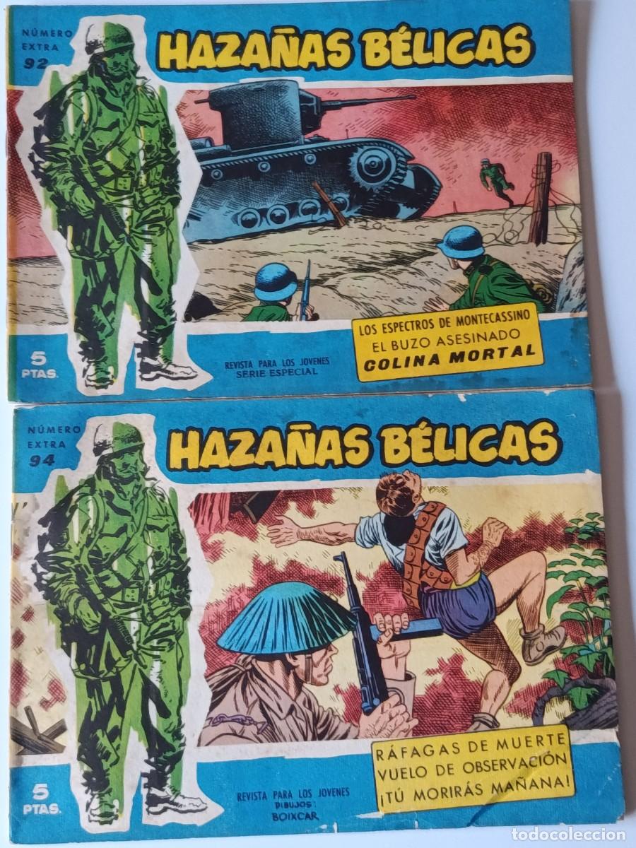 Tebeos: HAZA&Ntilde;AS BELICAS N&ordm; 92 Y 94